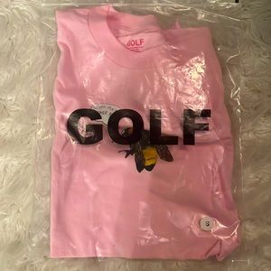 Golf. SFFB bee tee shirt in pink